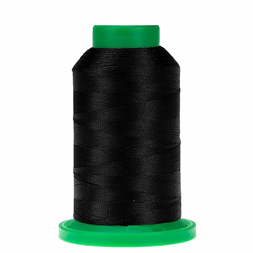 0020 ISACORD 1000M BLACK - Fil à broder ISACORD