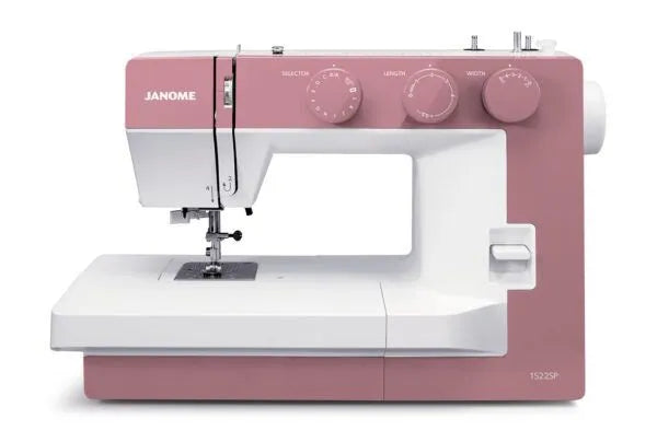 Janome 1522SP machine à coudre smokey pink