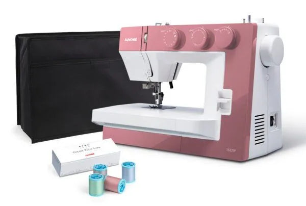 Janome 1522SP machine à coudre smokey pink