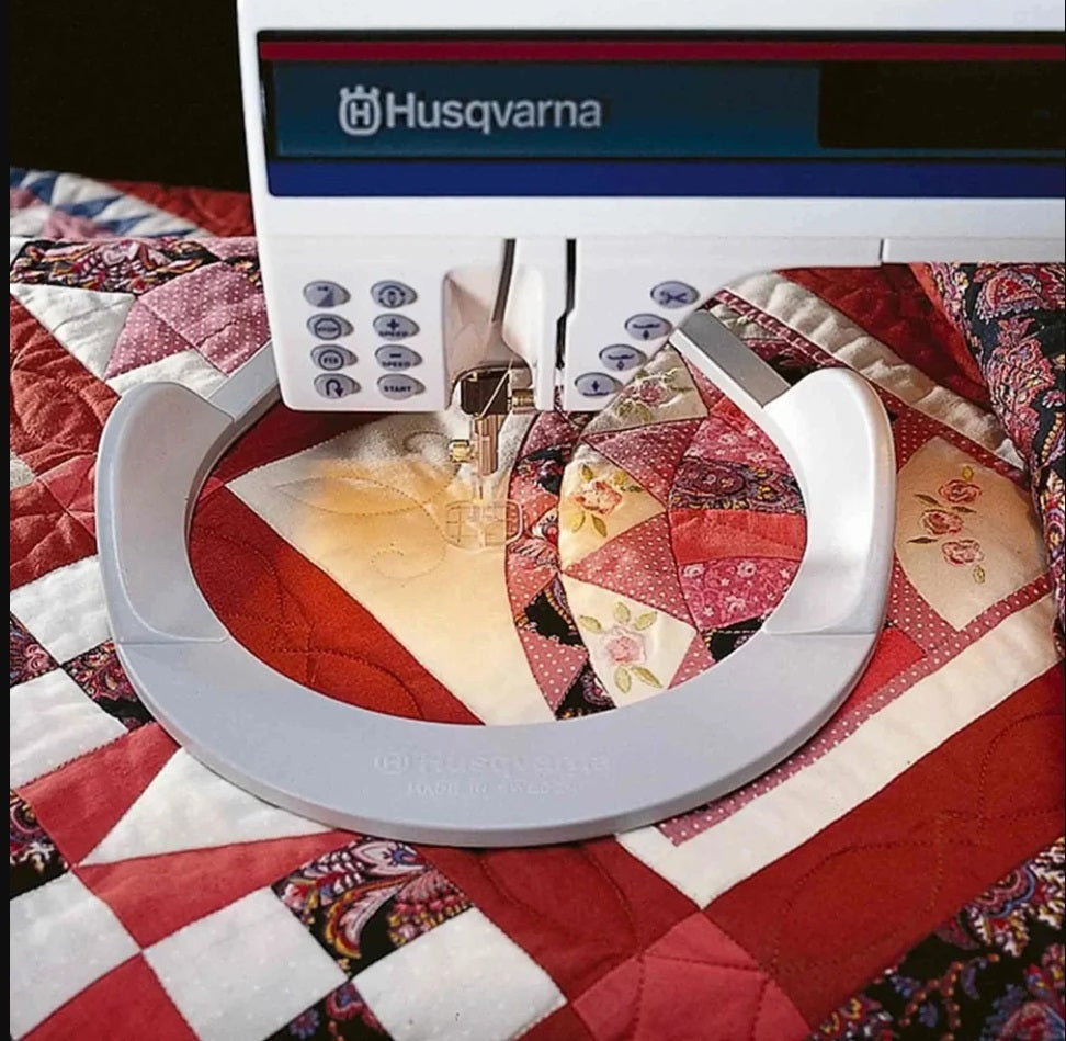 Husqvarna Viking poignée guide à mouvement libre