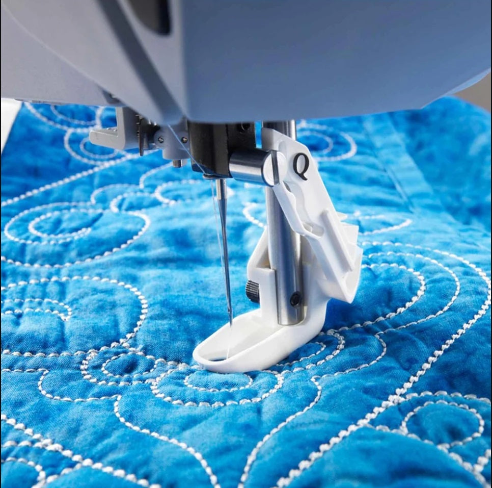 Husqvarna Viking pied Q de broderie