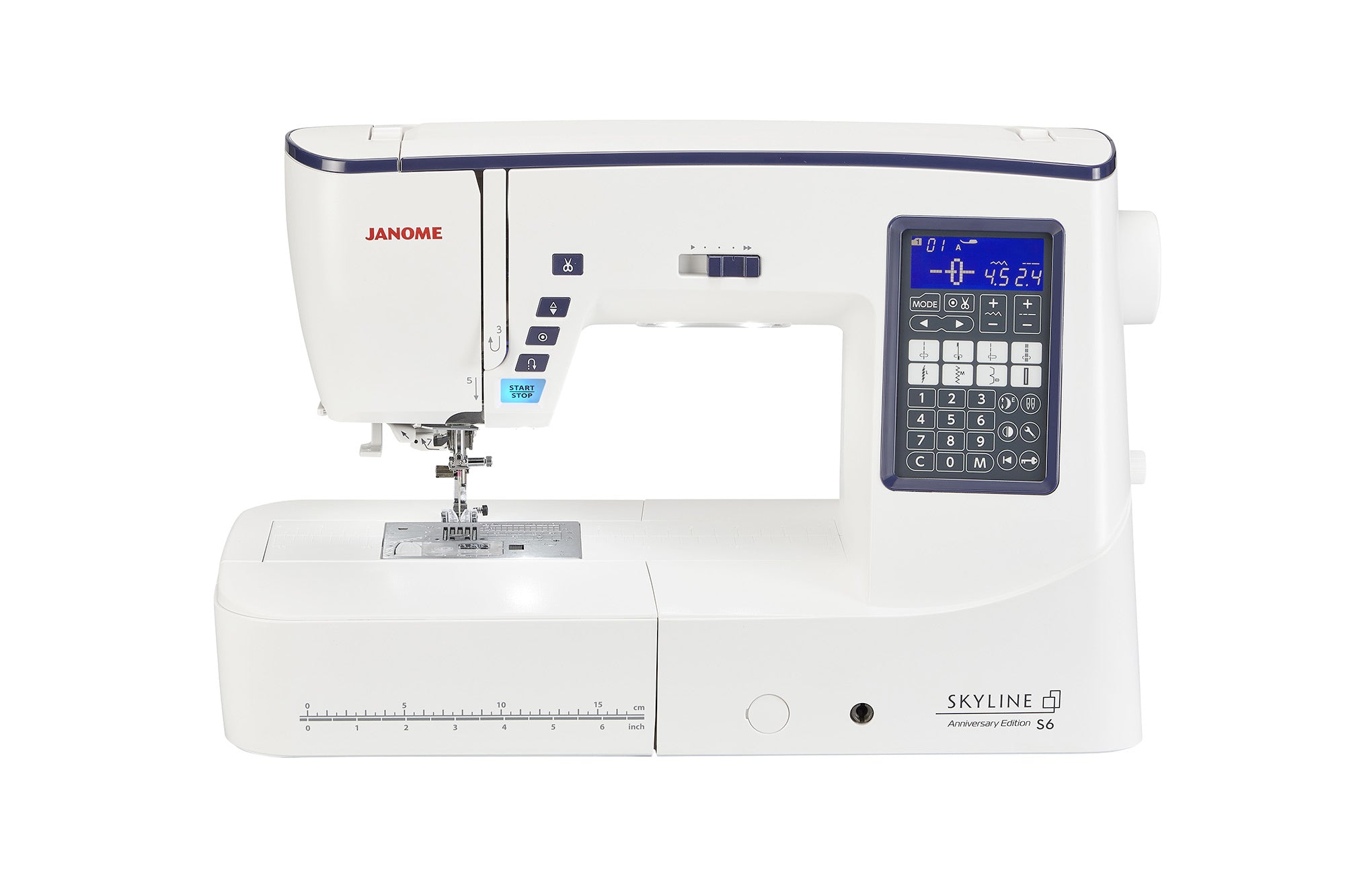 Machine à Coudre Janome Skyline S6 AE – Édition Anniversaire