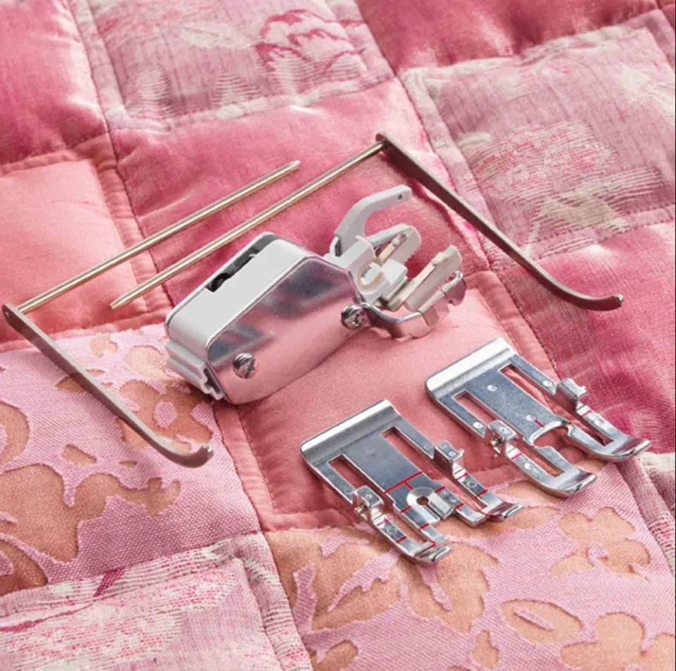 Husqvarna Viking pied interchangeable à double alimentation