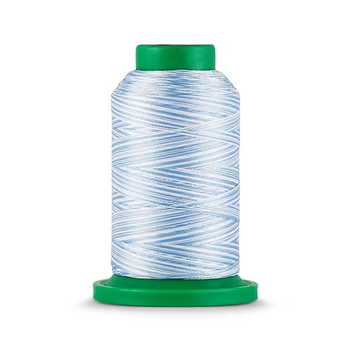 9603 ISACORD MULTICOLOUR THE BLUES - Fils à broder ISACORD