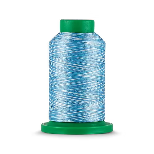 9605 ISACORD 1000M MULTICOLOUR OCEAN - Fils à broder ISACORD