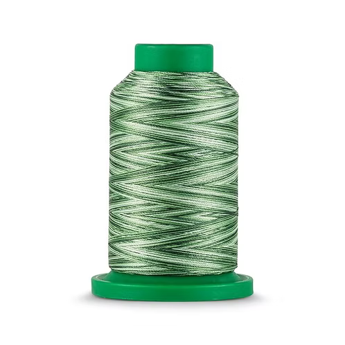 9805 ISACORD 1000M MULTICOLOUR SHADES OF GRASS - Fils à broder ISACORD