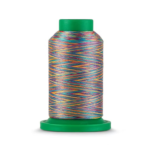 9916 ISACORD 1000M MULTICOLOUR RAINBOW - Fils à broder ISACORD