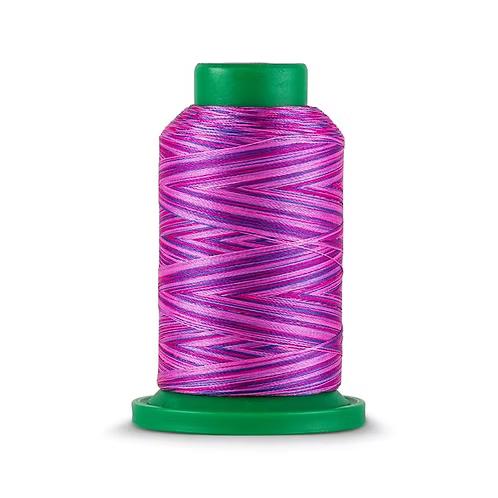 9973 ISACORD 1000M MULTICOLOUR SUMMER PEONIES - Fils à broder ISACORD