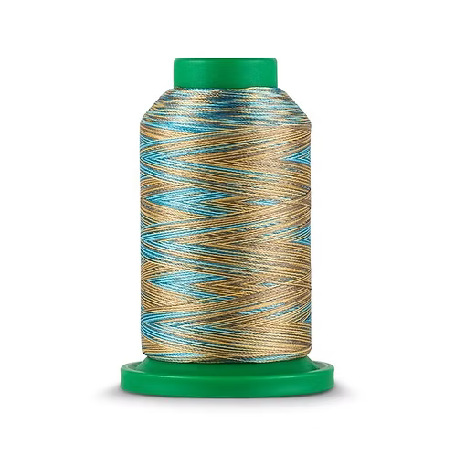 9978 ISACORD 1000M MULTICOLOUR EGYPTIAN TURQUOISE - Fils à broder ISACORD