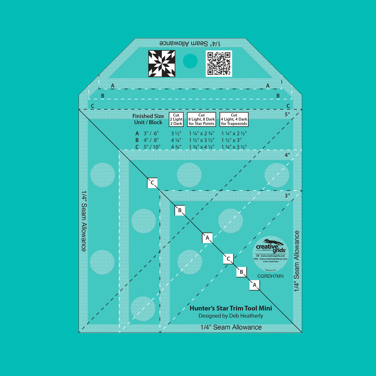 Creative Grids - Hunter's Star Trim Tool MINI