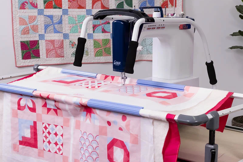 Quilting à bras long service de quilting professionnel sur Quilting à bras long service de quilting professionnel sur
