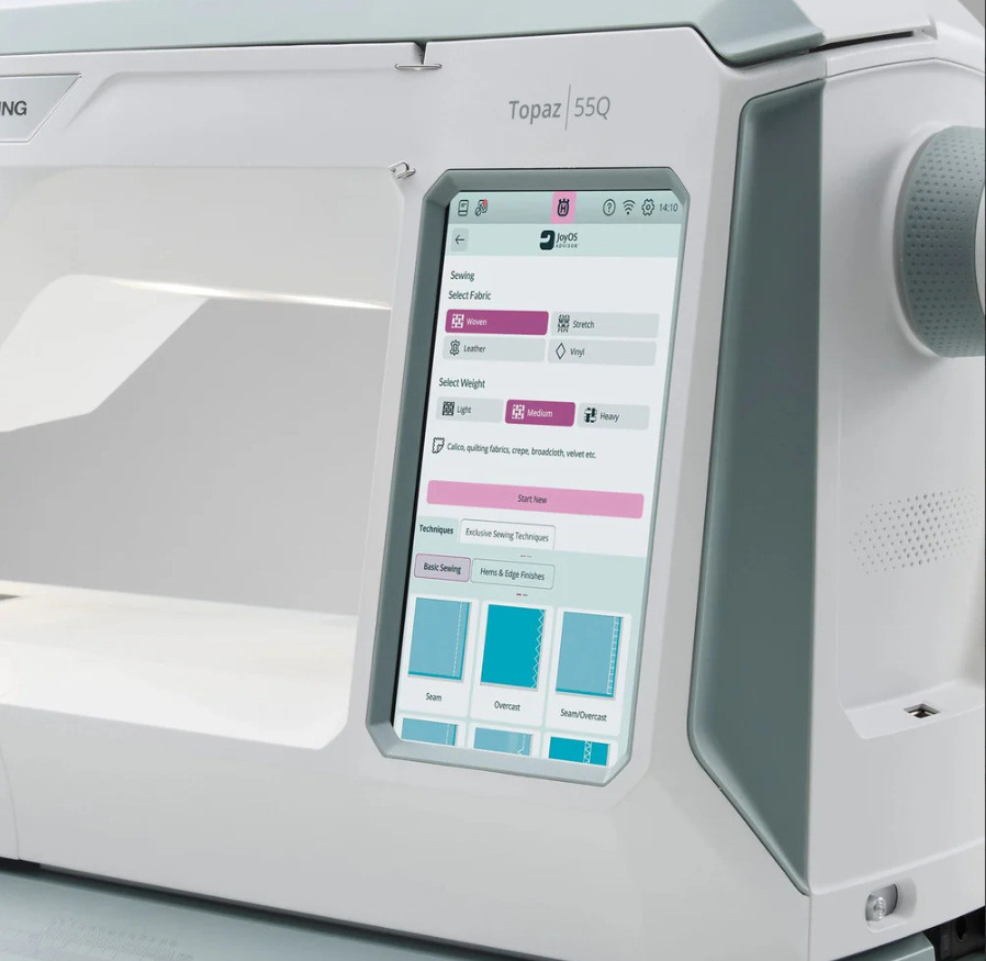 Machine à coudre HUSQVARNA® VIKING® DESIGNER TOPAZ™ 55Q