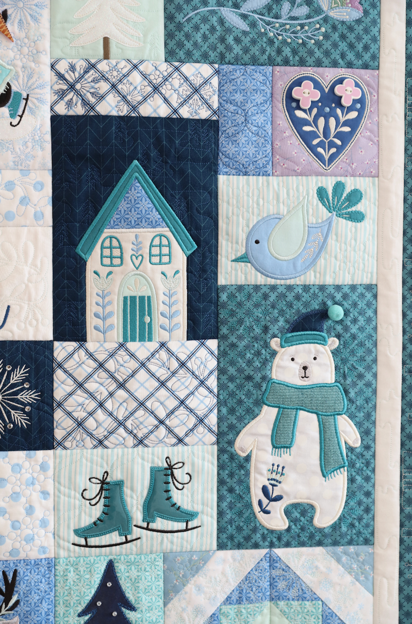 Projet Hiver enchanté de Kimberbell (fournitures seulement)