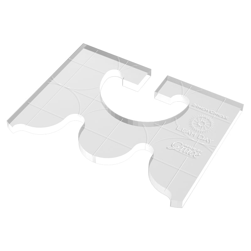 Grace Règle Circle ruler Leah Day