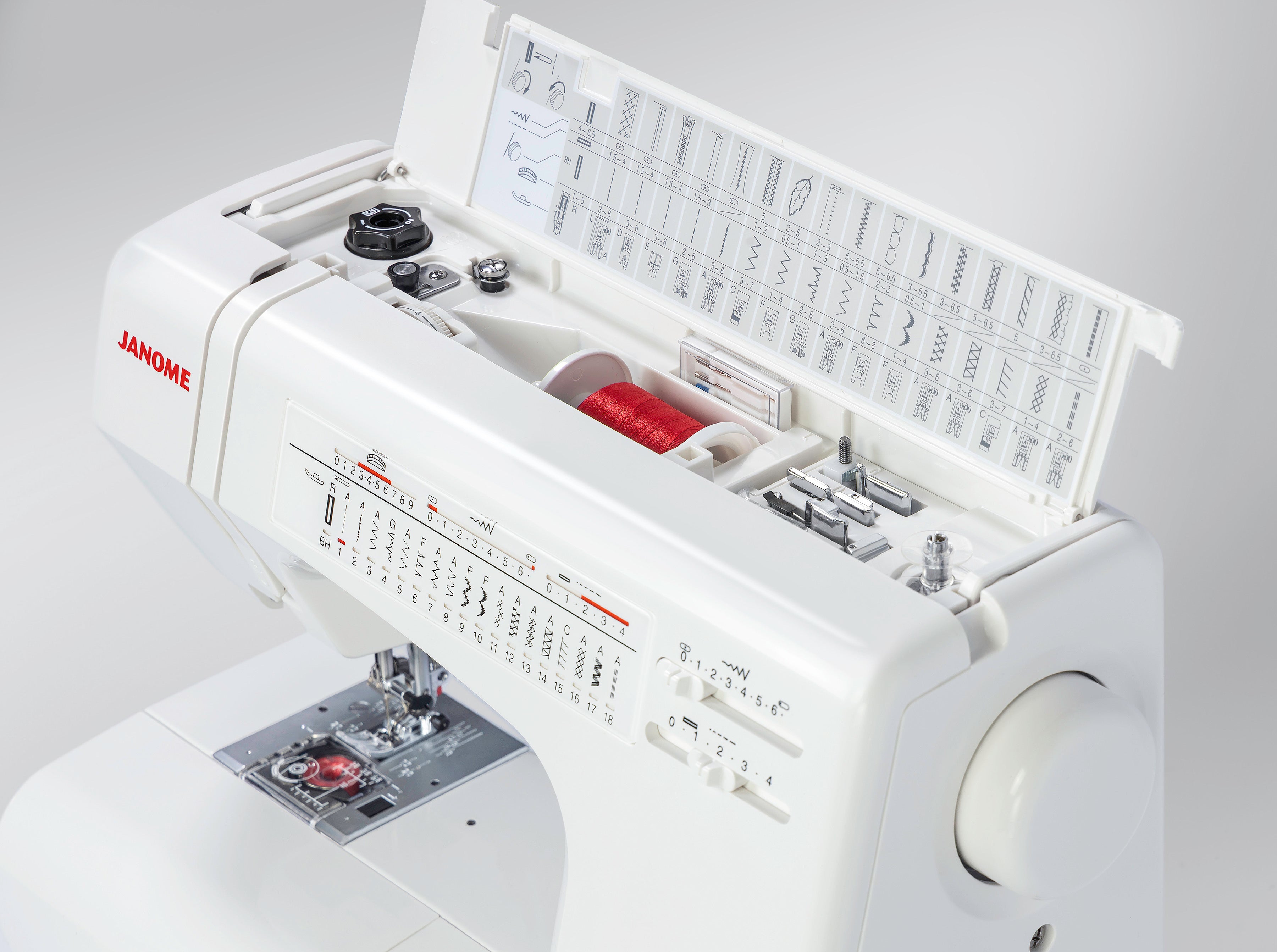 Machine à Coudre Mécanique Janome HD-5000