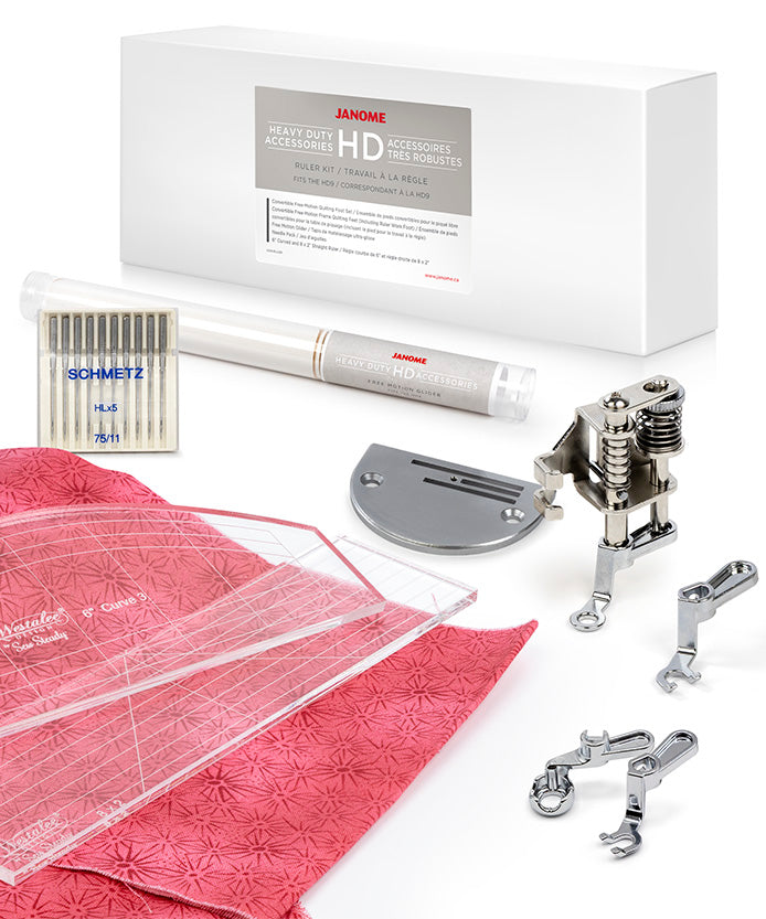 Janome HD9 ensemble de piquage à la règle