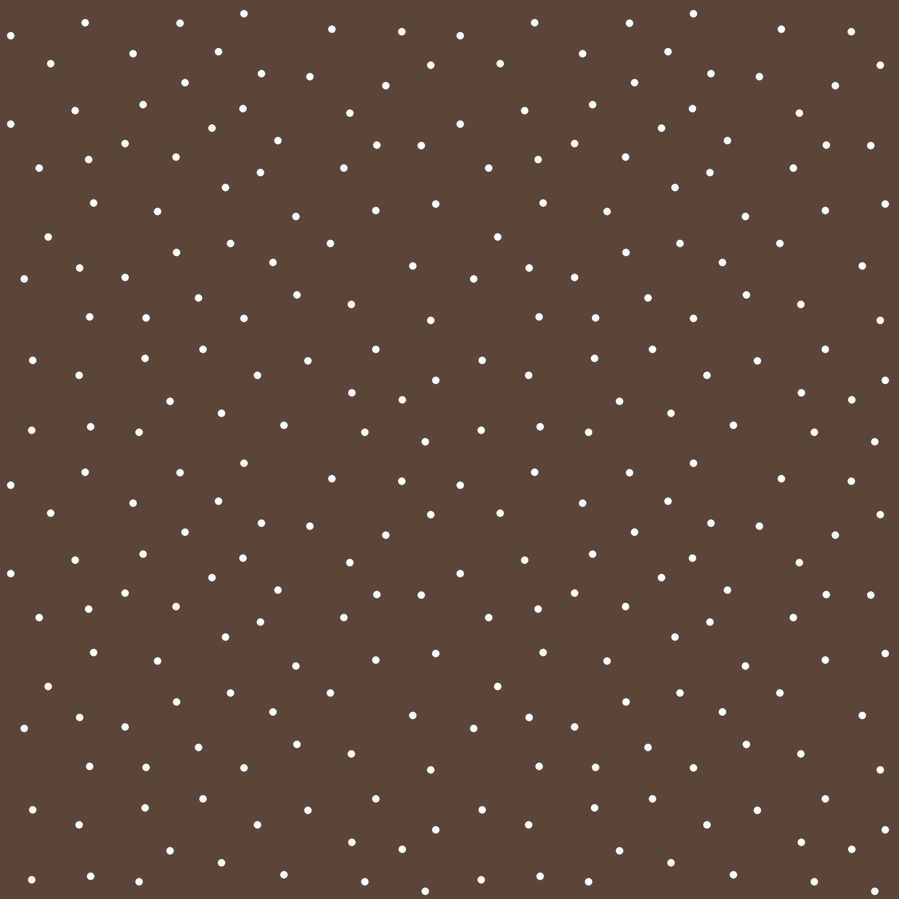 Kimberbell Basics Petits Pois Brun Blanc