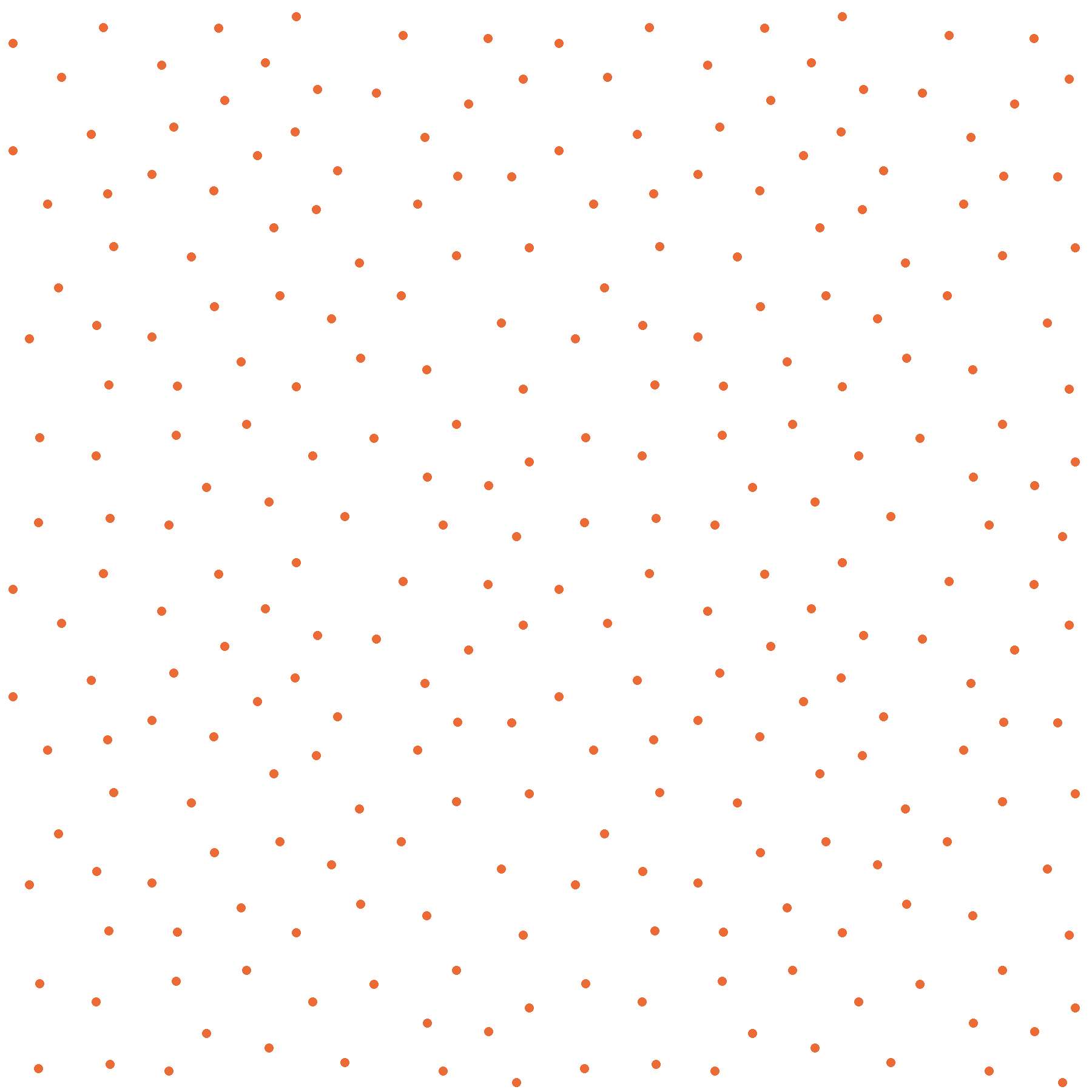 Kimberbell Basics Petits Pois Blanc/Orange