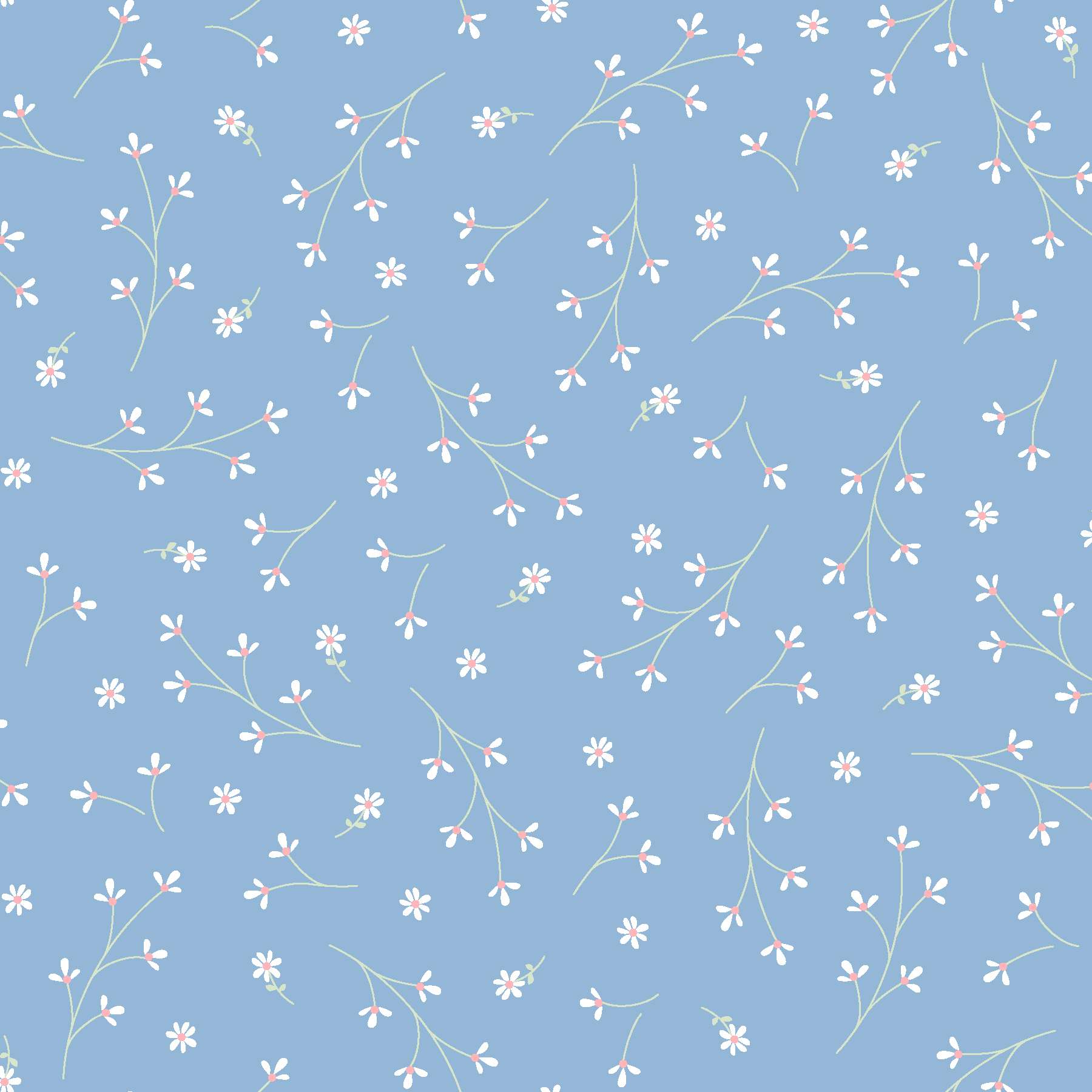 Kimberbell basics Jolis Pétales Bleu