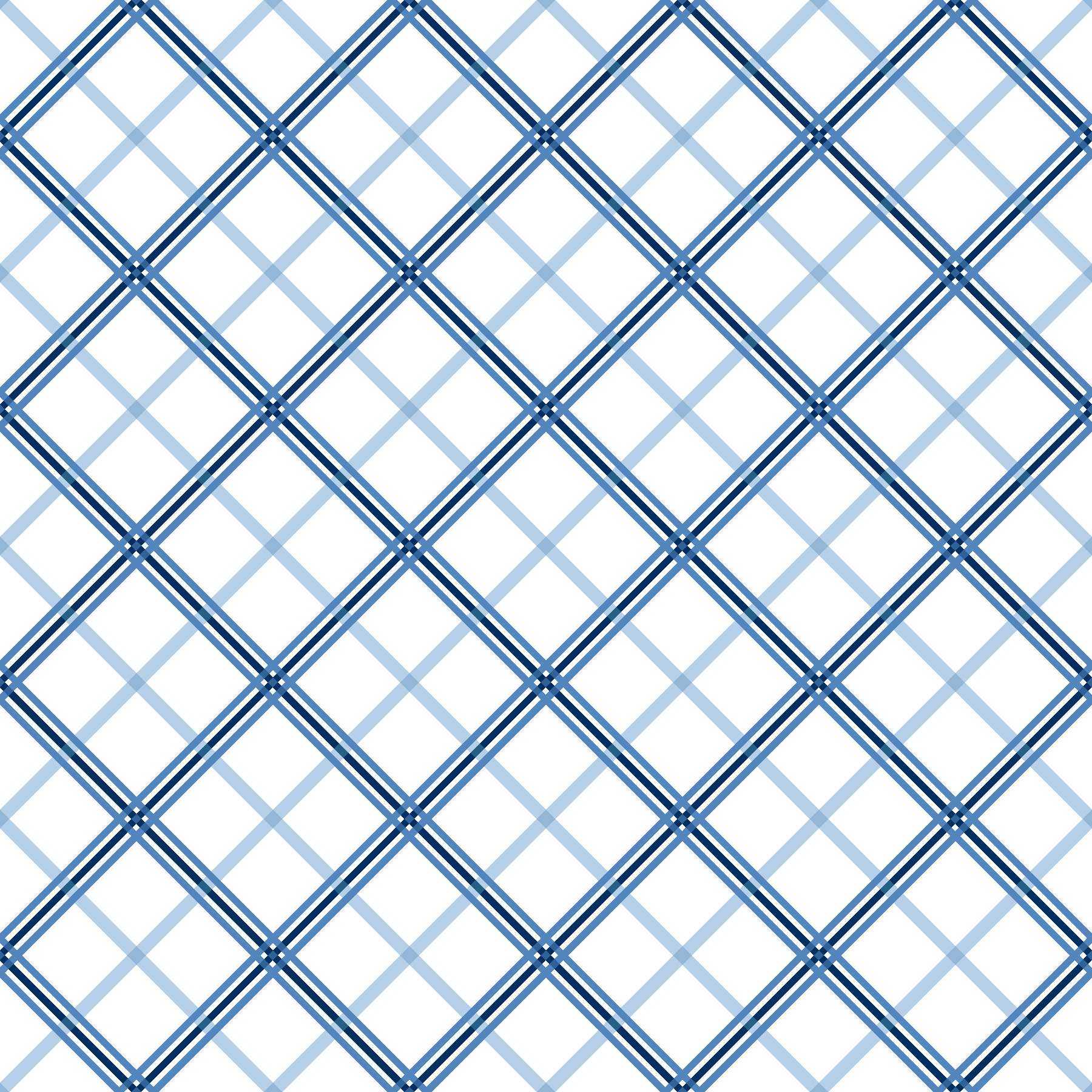 Kimberbell Basics Quadrillé Blue