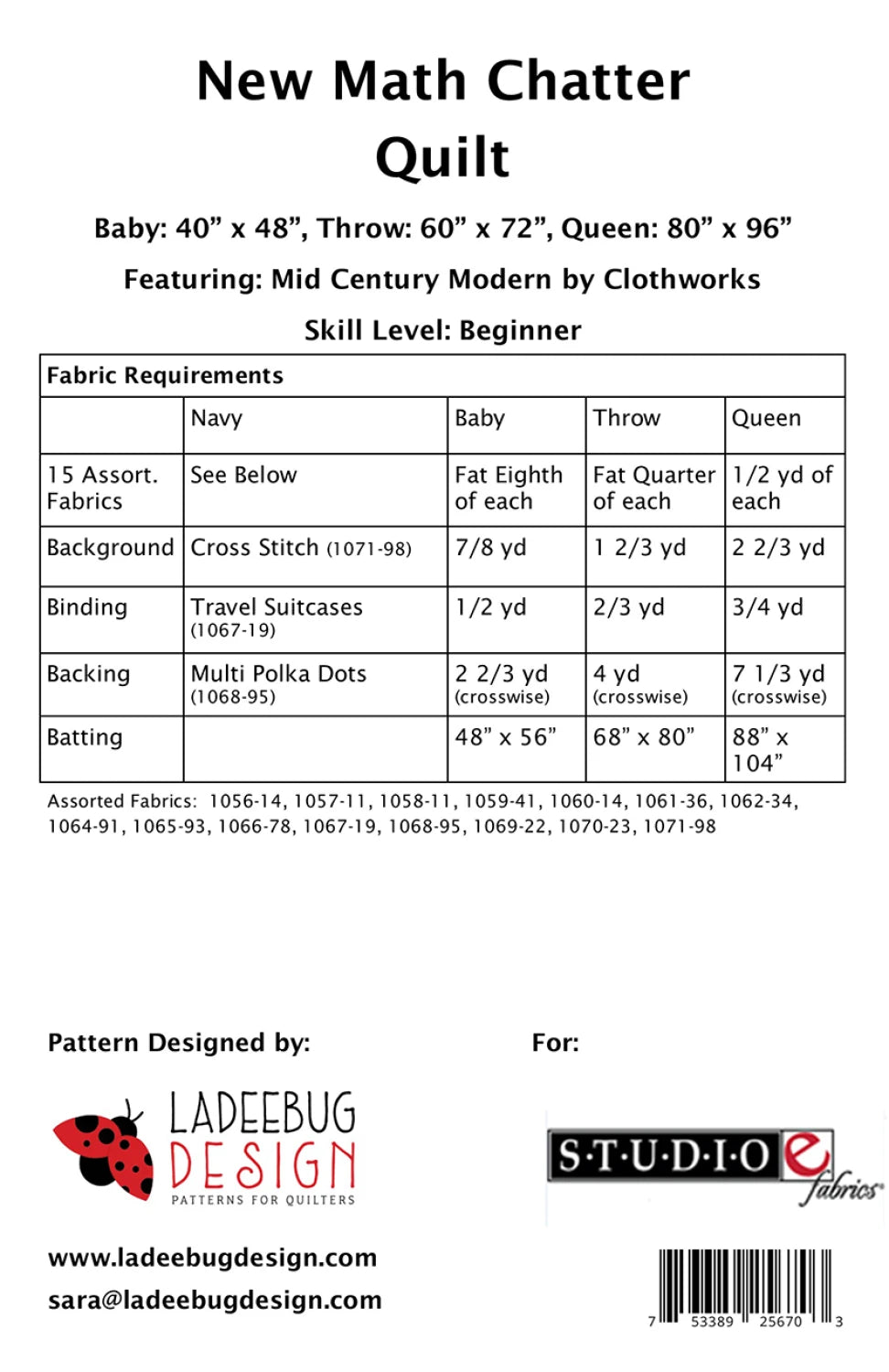 Patron New Math Chatter