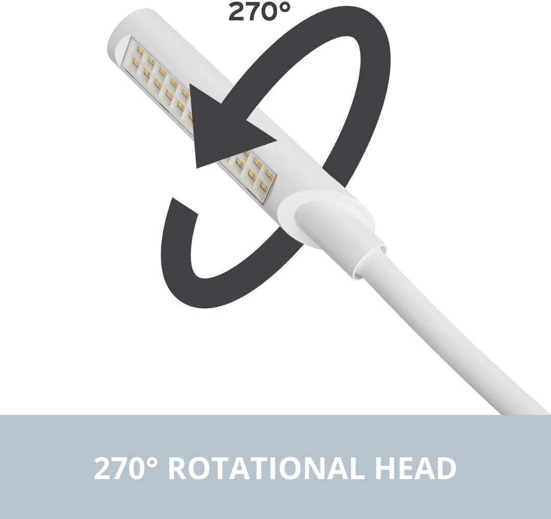 Tête rotative à 270° de la lampe UberLight Flex 4100TL, offrant un éclairage ajustable pour tous vos besoins.