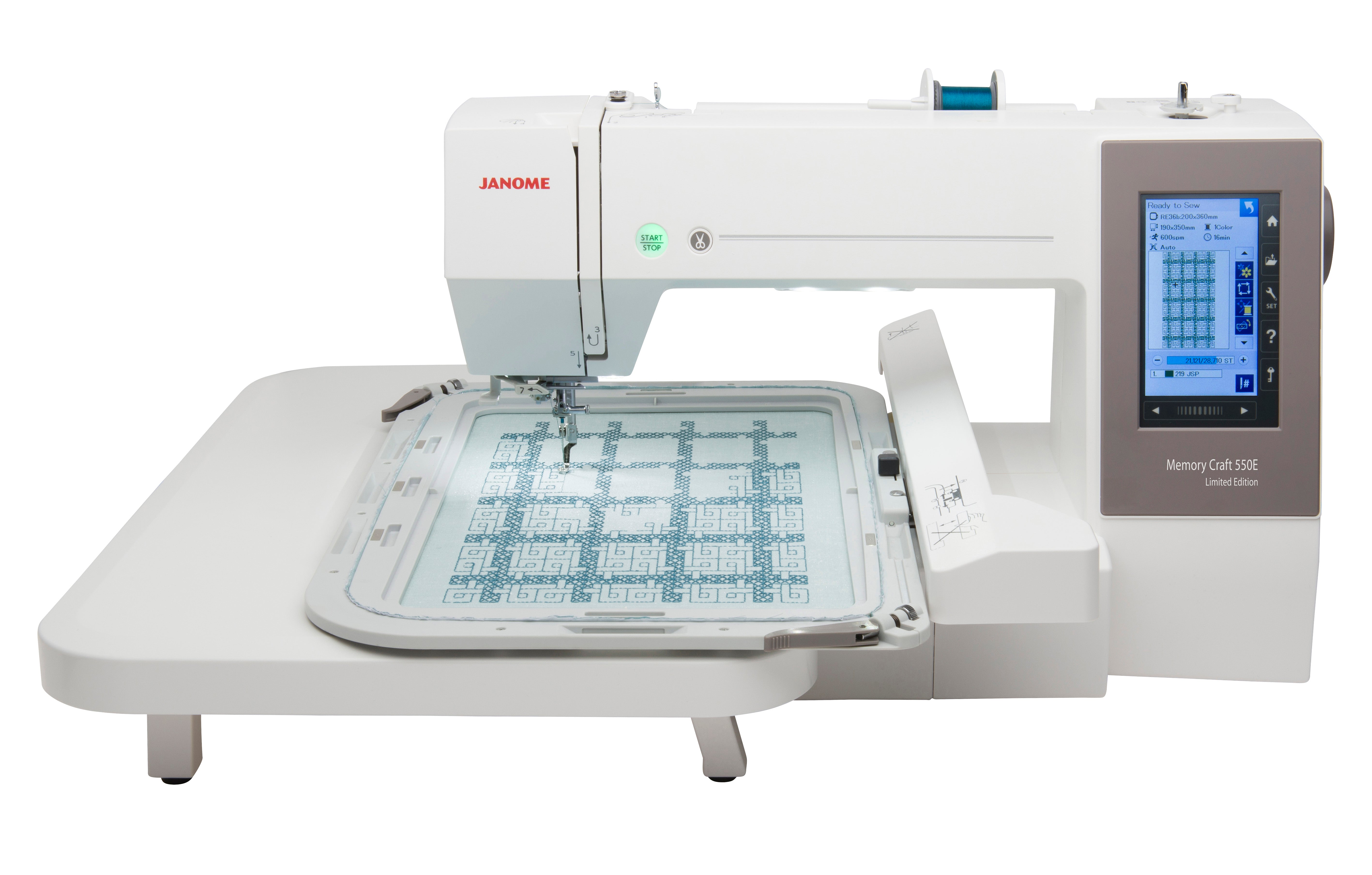 Brodeuse Électronique Janome Memory Craft 550ELE