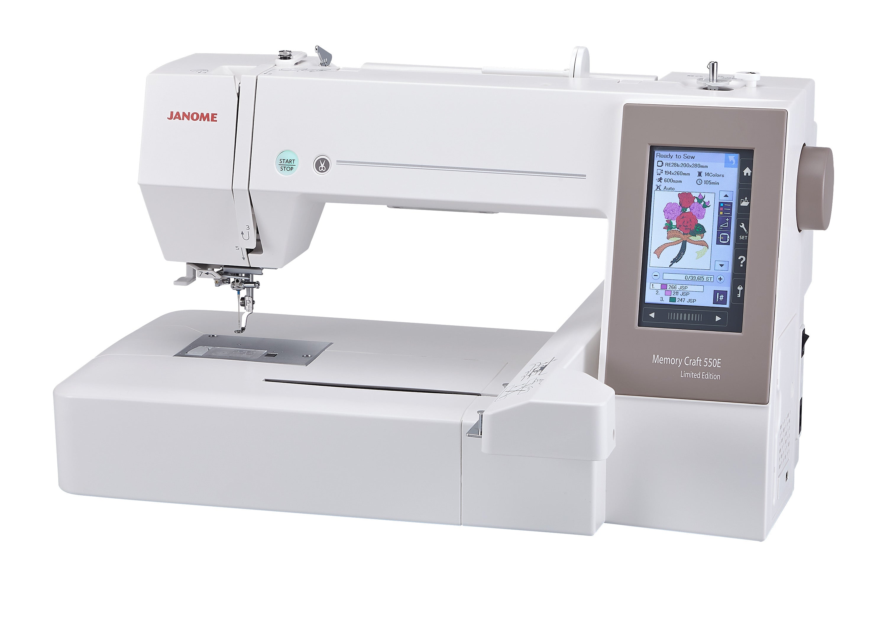 Brodeuse Électronique Janome Memory Craft 550ELE