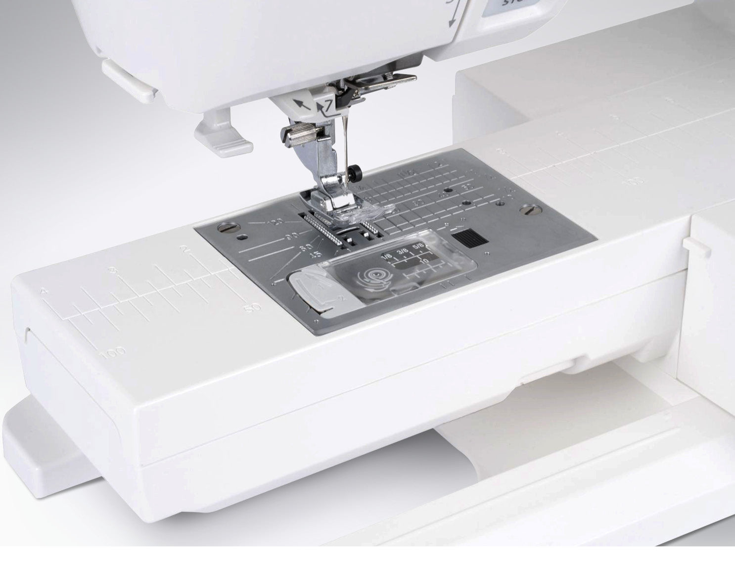 Pied-de-biche de la machine à coudre électronique Janome Skyline S5 Edition Anniversaire