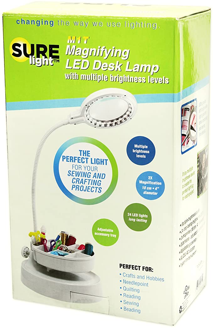 Lampe-Loupe DEL de bureau SURELight