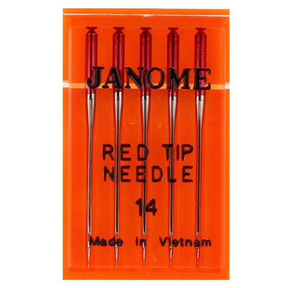 JANOME Aiguille Red Tip / Red Tip Needle