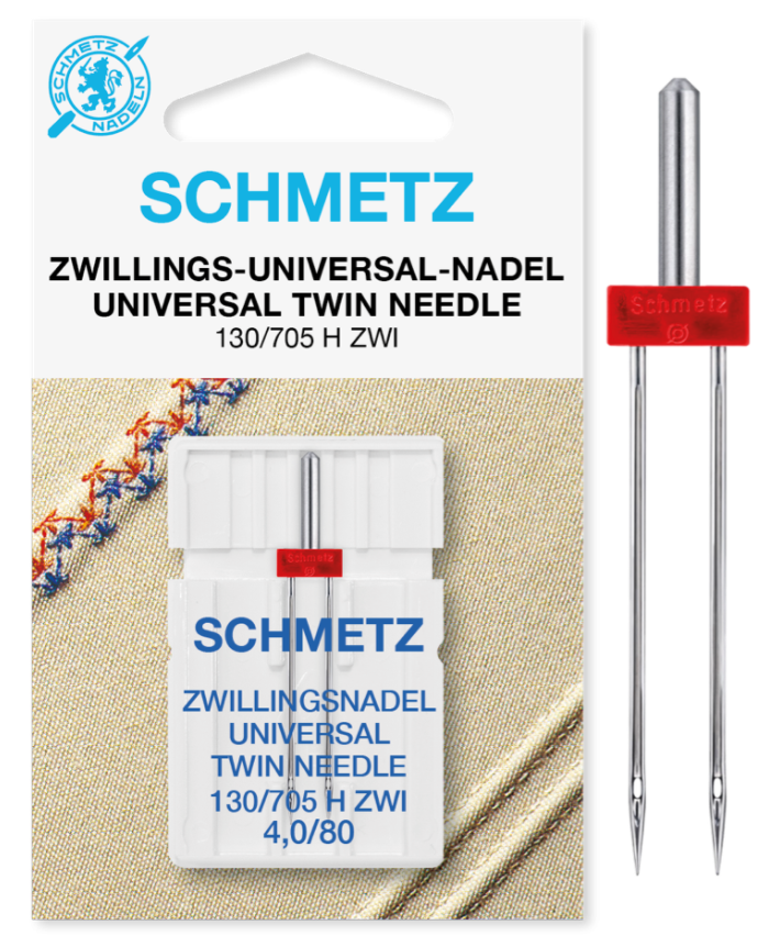Aiguille Double Universelle / Universal Twin Needle 130 / 705 H ZWI