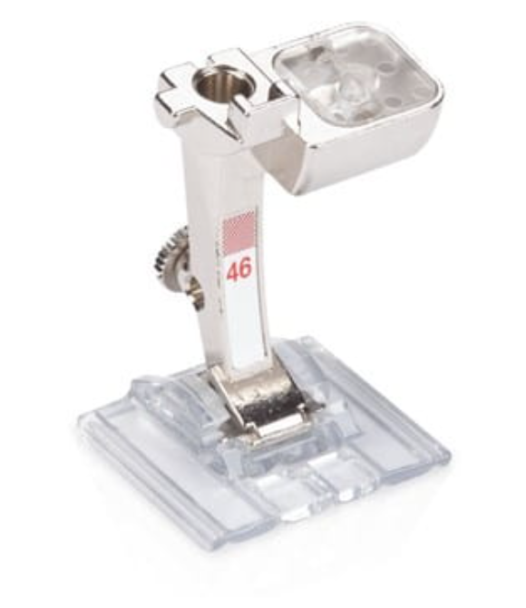 Pied décoratif pour nervures avec semelle transparante #46C