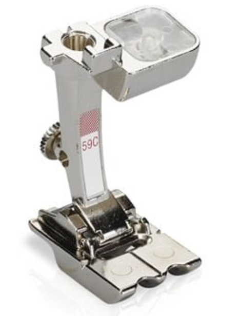 Pied double pour cordon # 59C / 60C