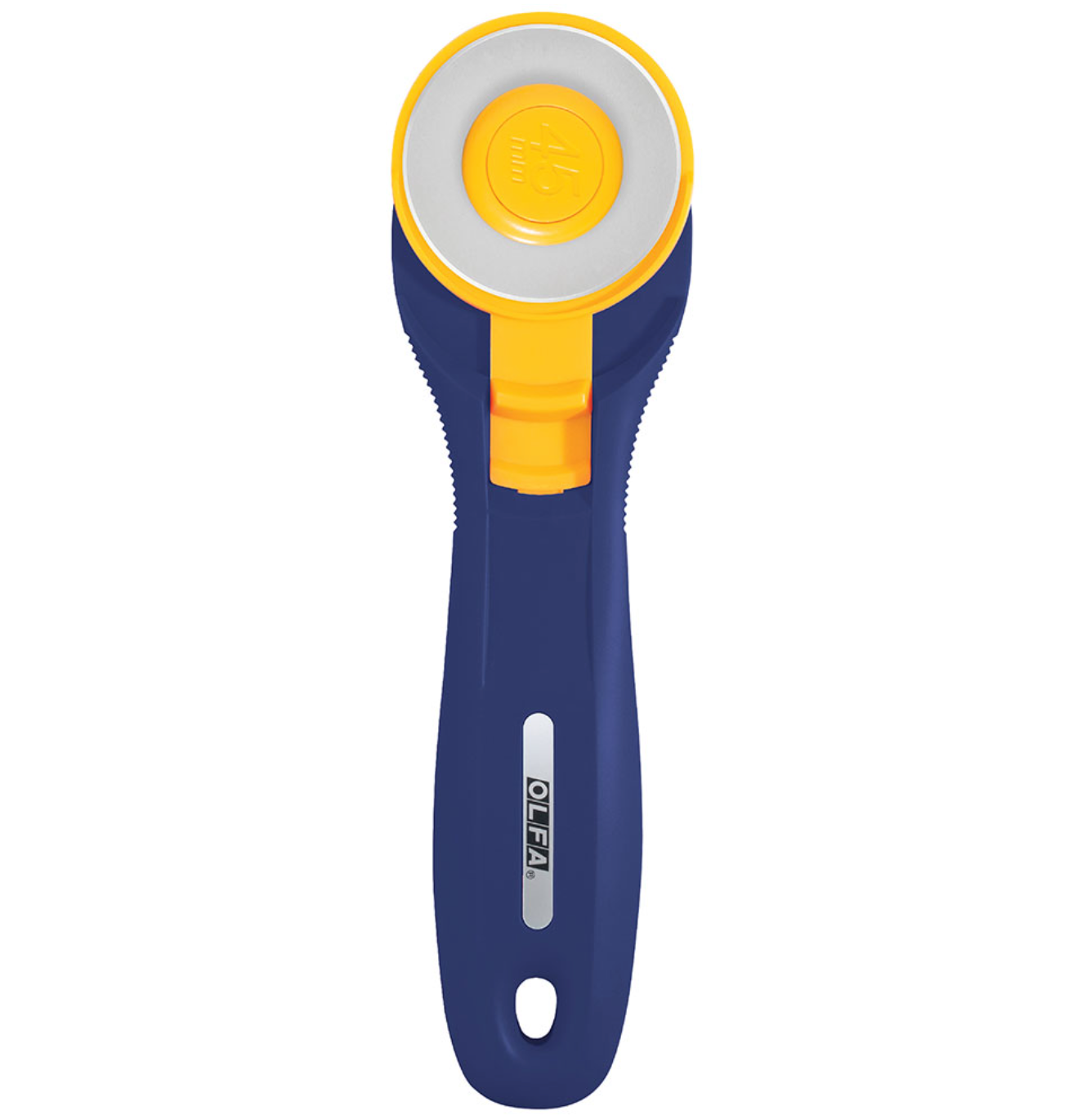 OLFA RTY-2C/NBL - Cutter Rotatif Poignée Splash TM 45mm - Bleu Marine