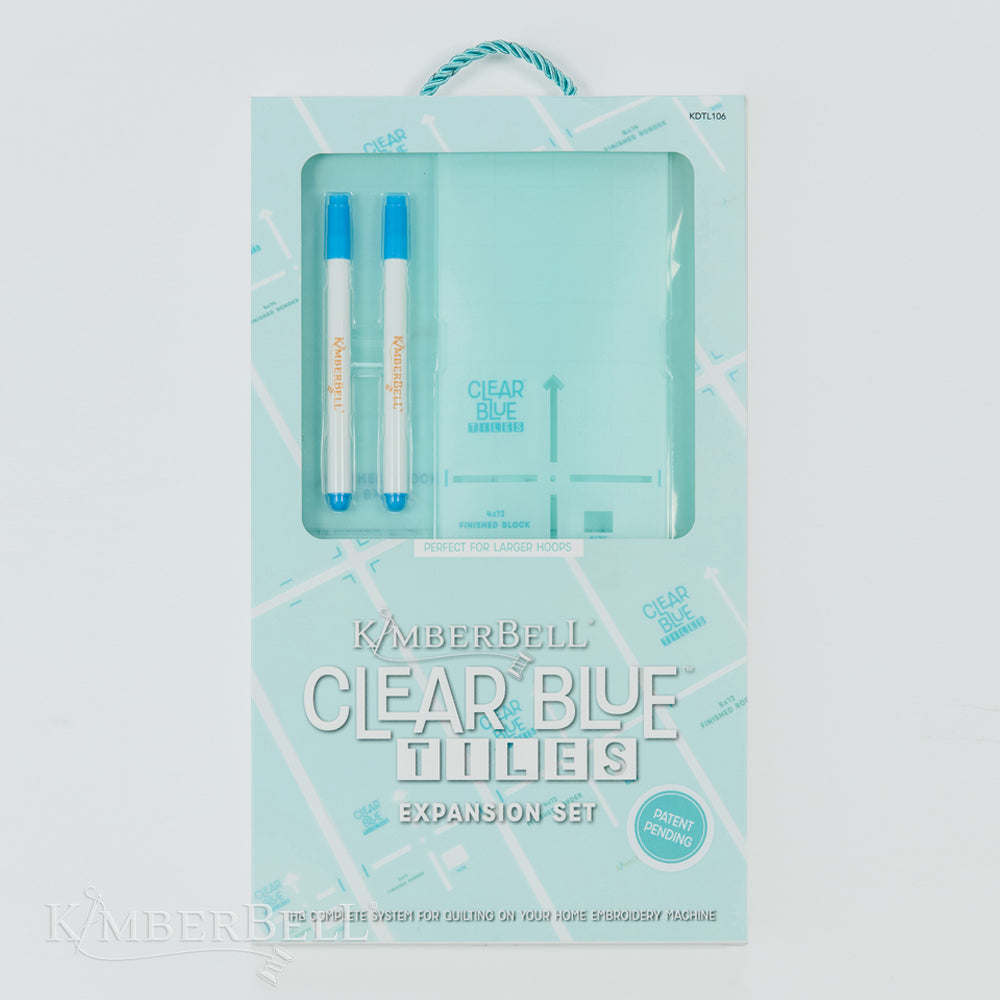 Tuiles bleues transparentes - "Clear Blue Tiles: Expansion Set"