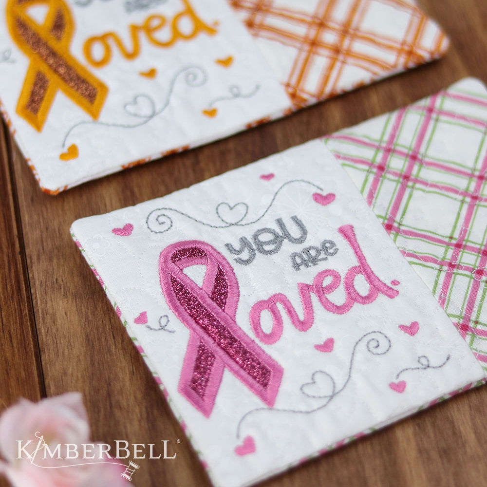 Tapis de tasse "Mug Rugs" / CD Broderie