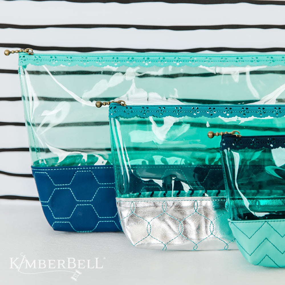 Pochette à glissière - "Take A Peek! Zipper Pouch" / CD Broderie