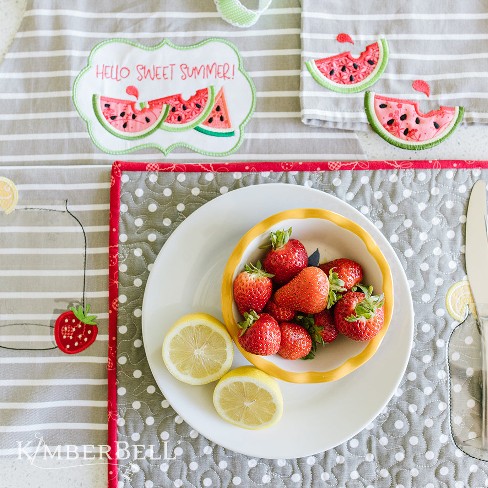 Appliqué célébration du printemps et de l'été - "Applique Spring & Summer Celebration" / CD Broderie