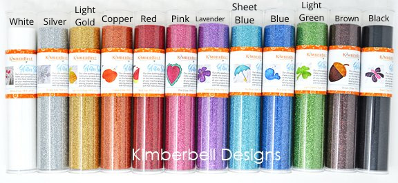 Feuille de paillettes d'applique - "Applique Glitter Sheet"