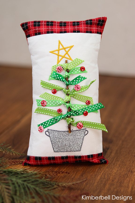 Coussin Sept-Dec "Bench Buddies: Sept, Oct, Nov, Dec" / CD Broderie