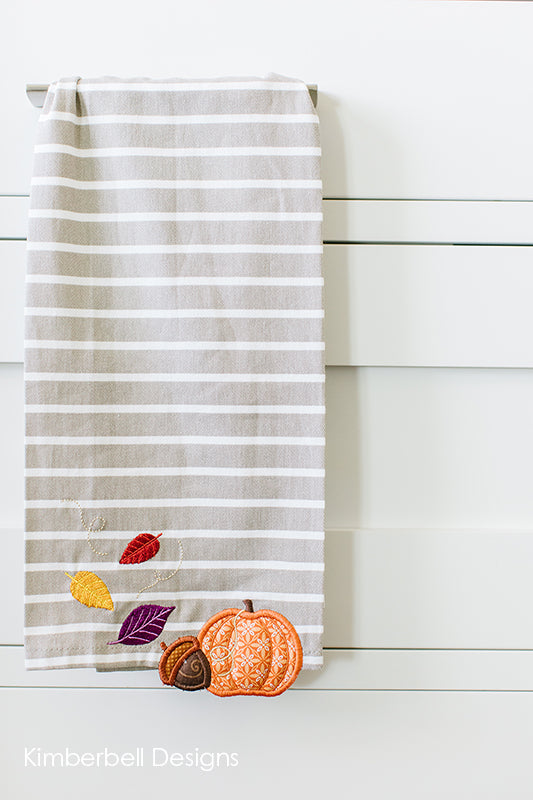 Appliqué Merveille d'automne et d'hiver "Over-the-Edge Applique: Fall & Winter Wonder" / CD Broderie