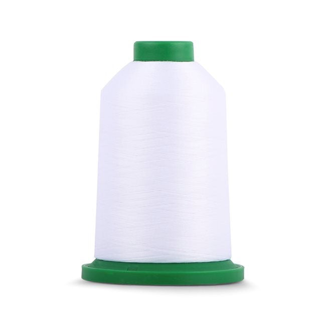 0010 ISACORD 5000M SILKY WHITE - Fil à broder ISACORD