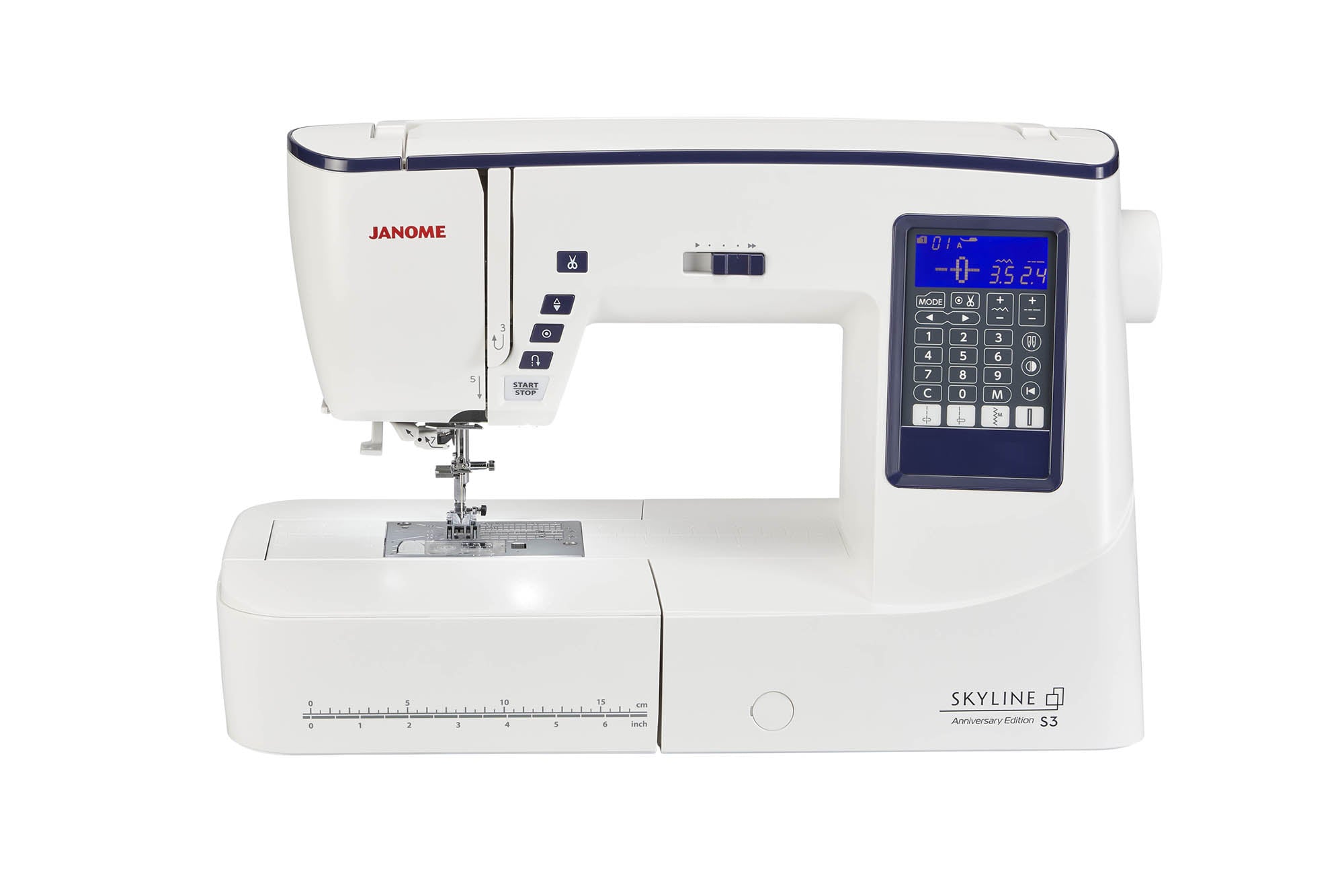 Machine à Coudre Janome Skyline S3 AE – Édition Anniversaire