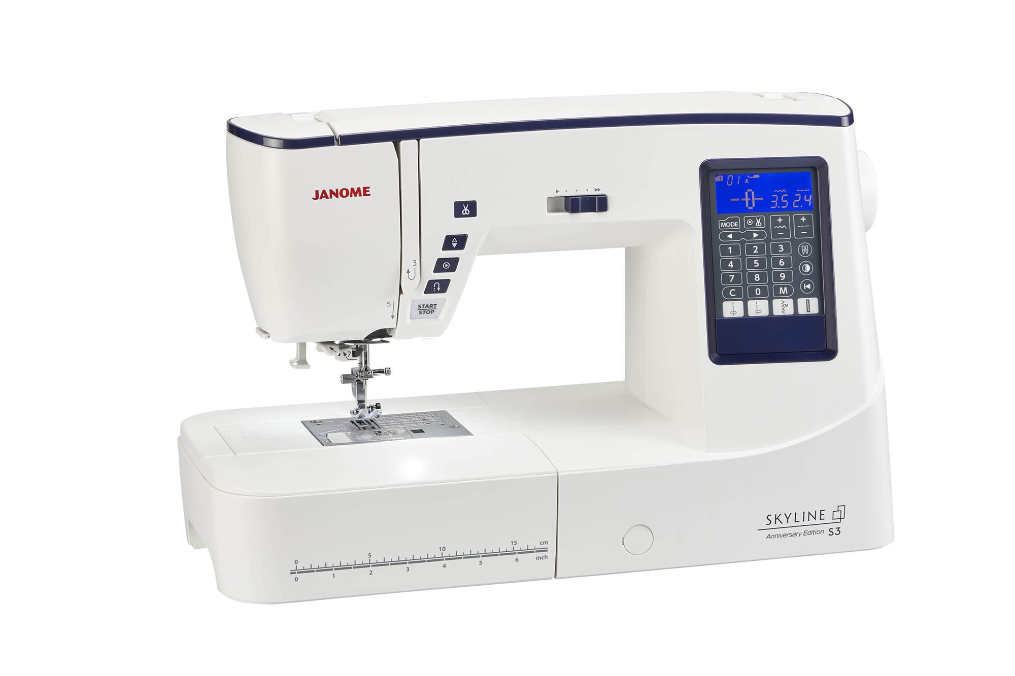 Machine à Coudre Janome Skyline S3 AE – Édition Anniversaire