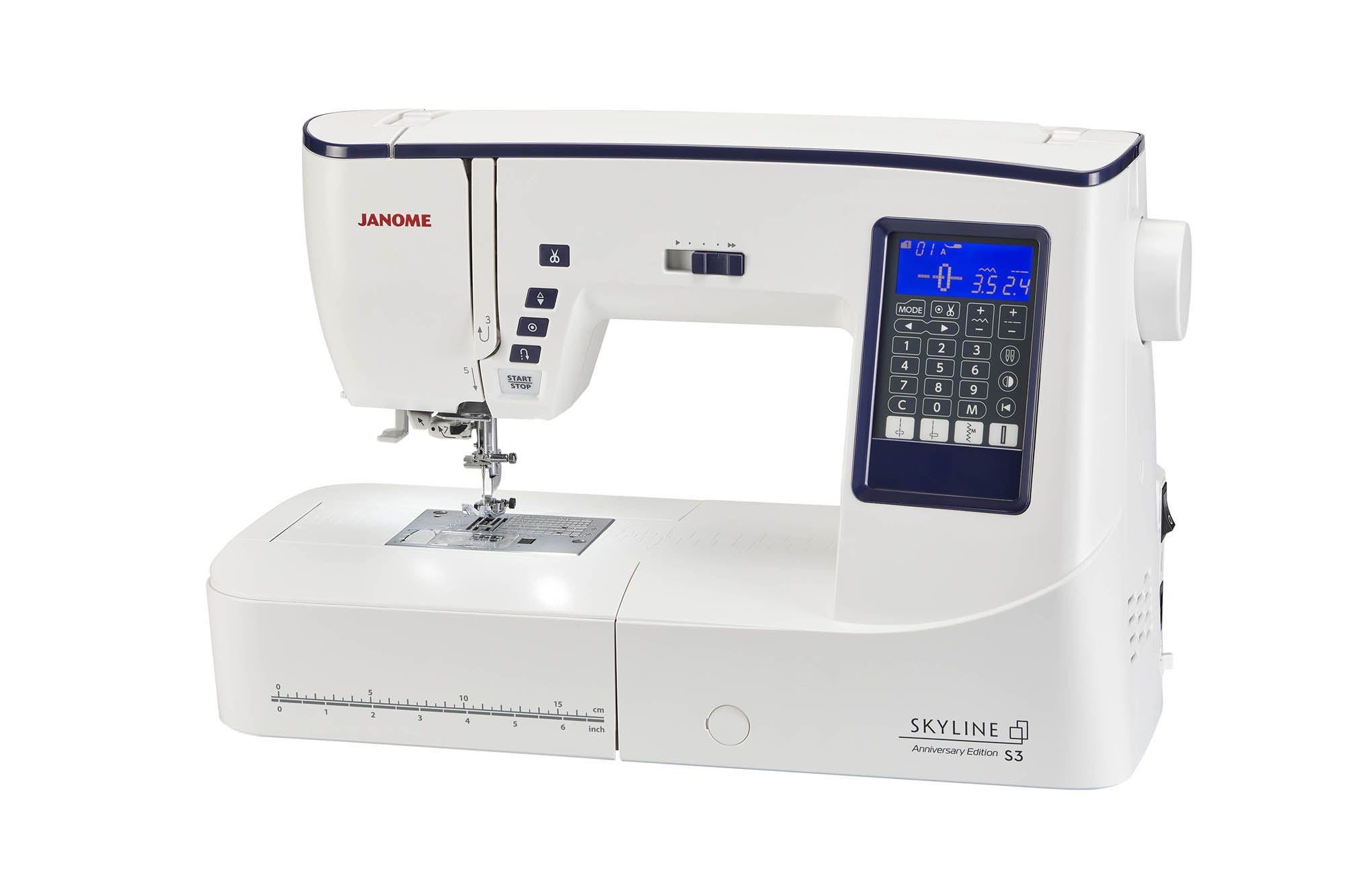 Machine à Coudre Janome Skyline S3 AE – Édition Anniversaire
