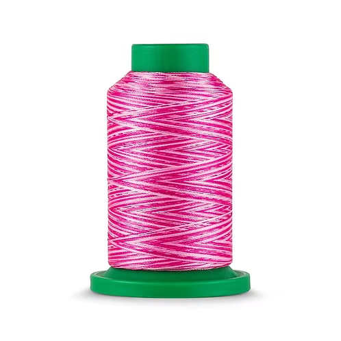9923 ISACORD 1000M MULTICOLOUR RASPBERRIES & CREAM - Fils à broder ISACORD
