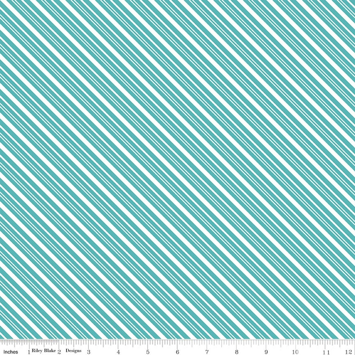 RILEY BLAKE - A perfect winter stripes, bleu