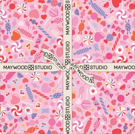 Kimberbell tissus Sweet Shoppe Ensemble carré 10 x 10 (42 pièces)