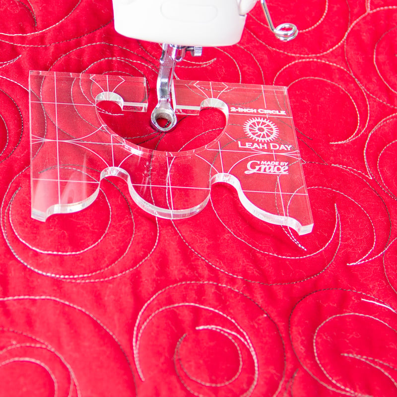 Grace Règle Circle ruler Leah Day